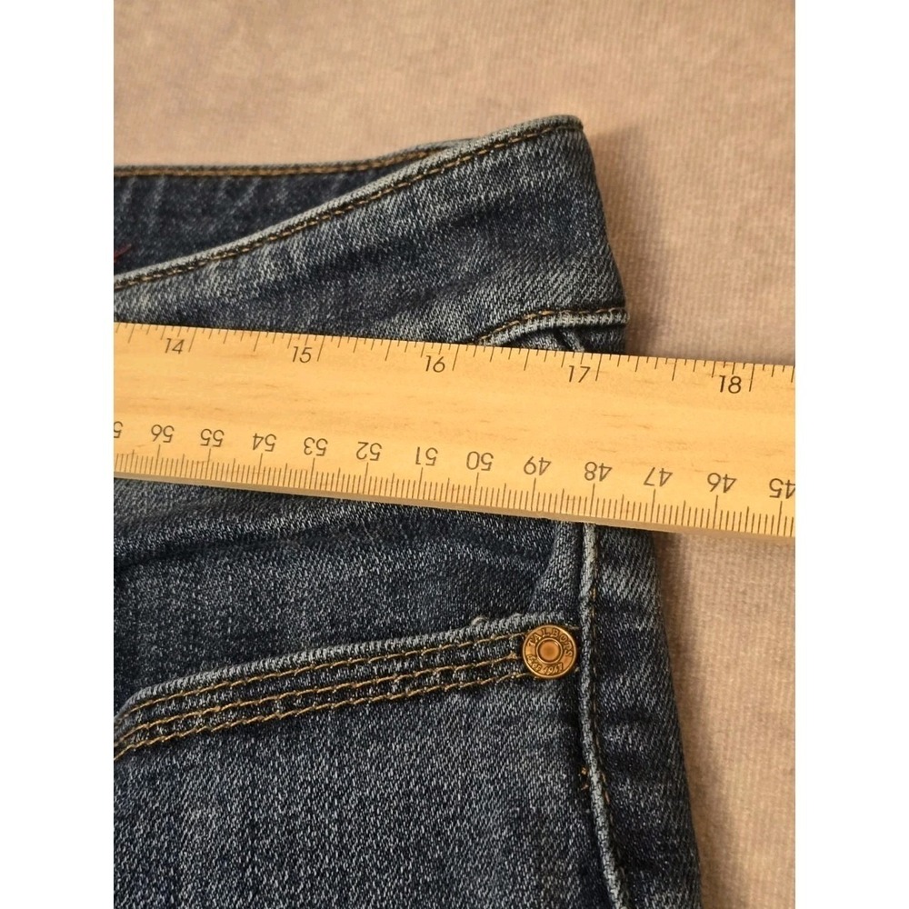 Talbots Womens Size 12‎ Boyfriend Jeans Blue Flawless Five Pocket High Rise NEW - Picture 4 of 7
